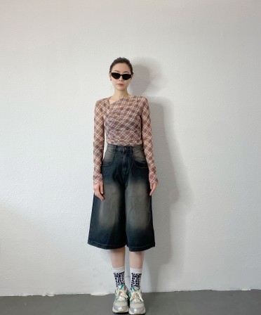 Black Skater Shorts #250325